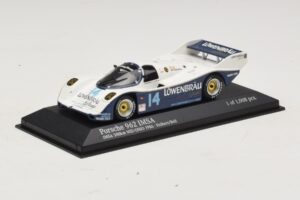 Porsche 962 IMSA #14 A. Holbert / D. Bell Mid-Ohio 500km 1986 Minichamps 1:43 400866514 Метал — снимка 2 от 4
