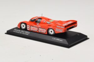 Porsche 962 IMSA #8 A.J. Foyt / B. Wollek 12 Hours of Sebring 1985 Minichamps 1:43 400856508 Метал — снимка 3 от 4