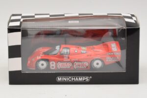 Porsche 962 IMSA #8 A.J. Foyt / B. Wollek 12 Hours of Sebring 1985 Minichamps 1:43 400856508 Метал — снимка 4 от 4