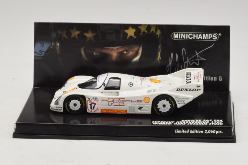 Porsche 962 PDK #17 H-J. Stuck Supercup Nurburgring 1987 Minichamps 1:43 444876817 Метал