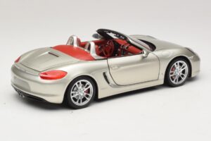 Porsche Boxster S 987 Сив Металик Minichamps 1:18 110062030 Метал — снимка 3 от 8