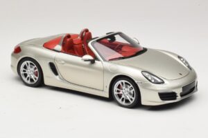 Porsche Boxster S 987 Сив Металик Minichamps 1:18 110062030 Метал — снимка 6 от 8