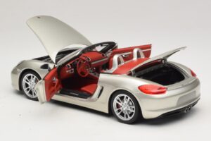 Porsche Boxster S 987 Сив Металик Minichamps 1:18 110062030 Метал — снимка 5 от 8