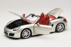 Porsche Boxster S 987 Сив Металик Minichamps 1:18 110062030 Метал — снимка 2 от 8