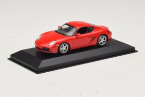 Porsche Cayman 987 S Червен Minichamps 1:43 400065620 Метал — снимка 2 от 4