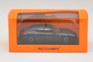 Porsche Panamera 970 Turbo Мат Черен Maxichamps 1:43 940062370 Метал — снимка 4 от 4