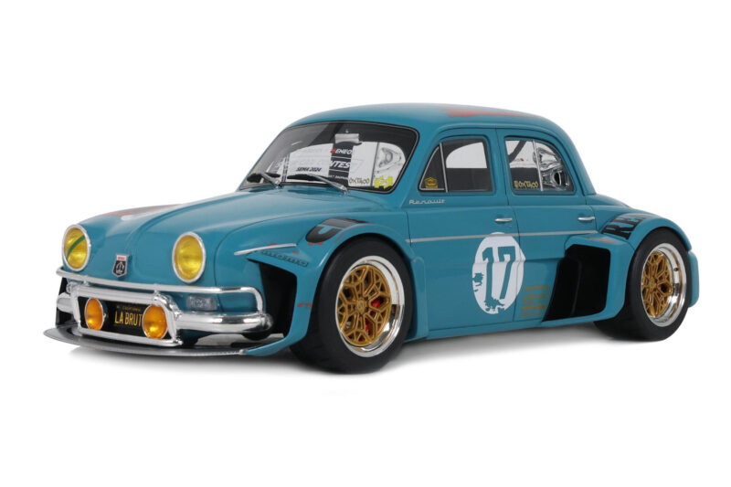 Renault Dauphine La Brute Green with Patina SEMA Best of Show Otto 1:18 Renault Dauphine La Brute Green with Patina SEMA Best of Show Otto 1:18 OT1268 Смола