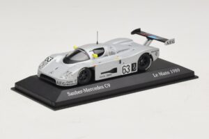 Sauber Mercedes C9 #63 J. Mass / M. Reuter / S. Dickens Winners 24 Hours of Le Mans 1989 Minichamps 1:43 B66041033 Метал — снимка 2 от 5