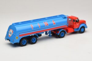 Scania L110S Tanksattelzug FINA Minichamps 1:43 499126970 Метал — снимка 2 от 6