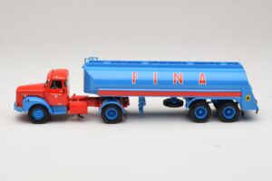 Scania L110S Tanksattelzug FINA Minichamps 1:43 499126970 Метал — снимка 3 от 6