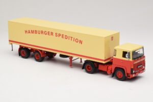 Scania LB111S Koffersattelzug Hamburger Spedition Minichamps 1:43 499123880 Метал — снимка 4 от 6