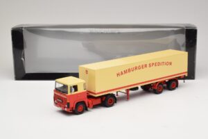 Scania LB111S Koffersattelzug Hamburger Spedition Minichamps 1:43 499123880 Метал — снимка 6 от 6