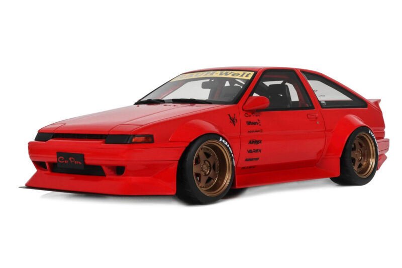 Toyota Sprinter Trueno AE86 Widebody Rosso Corsa Otto 1:18 Toyota Sprinter Trueno AE86 Widebody Rosso Corsa Otto 1:18 OT1278 Смола