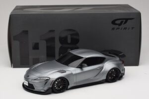 Toyota Supra A90 Prior Design Matt Silver GT Spirit 1:18 GT343 Смола — снимка 5 от 5