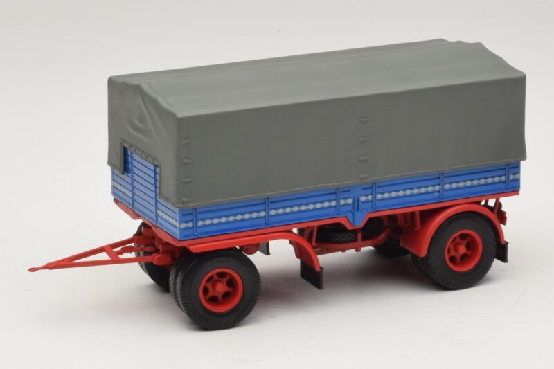 Ремарке за Камион Син Червен Minichamps 1:43 439159092 Метал
