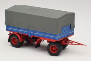 Ремарке за Камион Син Червен Minichamps 1:43 439159092 Метал — снимка 4 от 6