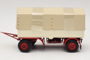 Ремарке за Камион Платнище Бял Червен Minichamps 1:43 439159096 Метал — снимка 3 от 6
