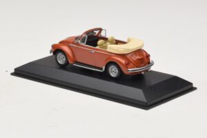 Volkswagen 1200 Кабриолет Hebmuller Червен Minichamps 1:43 430052032 Метал — снимка 3 от 4