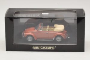 Volkswagen 1200 Кабриолет Hebmuller Червен Minichamps 1:43 430052032 Метал — снимка 4 от 4