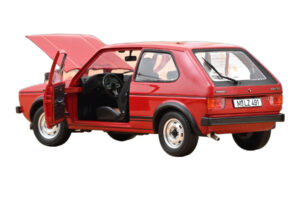 Volkswagen Golf GTI Mk1 Червен Norev 1:18 188472 Метал — снимка 2 от 3