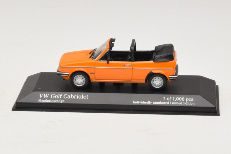 Volkswagen Golf Mk1 Кабриолет Оранжев Minichamps 1:43 Volkswagen Golf Mk1 Кабриолет Оранжев Minichamps 1:43 400055131 Метал