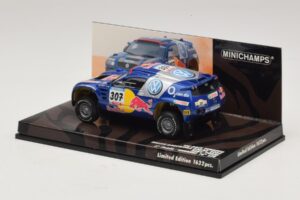 Volkswagen Race Touareg Red Bull #307 B. Saby / M. Perin Dakar Rally 2005 Minichamps 1:43 436055307 Метал — снимка 3 от 5