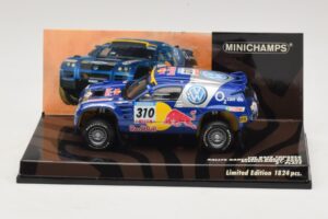 Volkswagen Race Touareg Red Bull #310 J. Kleinschmidt / F. Pons Dakar Rally 2005 Minichamps 1:43 436055310 Метал