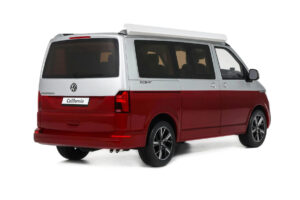 Volkswagen T6.1 California Ocean Tornado Red / Reflex Silver Otto 1:18 OT1342 Смола — снимка 2 от 5