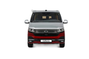 Volkswagen T6.1 California Ocean Tornado Red / Reflex Silver Otto 1:18 OT1342 Смола — снимка 4 от 5