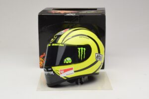Каска AGV V. Rossi MotoGP Valencia Test 2009 Minichamps 1:2 327100066 Метал — снимка 6 от 7