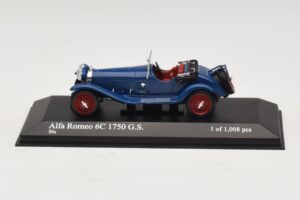 Alfa Romeo 6C 1750 G.S. Син Minichamps 1:43 400120431 Метал