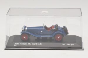 Alfa Romeo 6C 1750 G.S. Син Minichamps 1:43 400120431 Метал — снимка 4 от 5