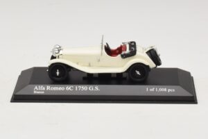 Alfa Romeo 6C 1750 G.S. Бял Minichamps 1:43 400120430 Метал