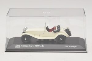 Alfa Romeo 6C 1750 G.S. Бял Minichamps 1:43 400120430 Метал — снимка 4 от 5