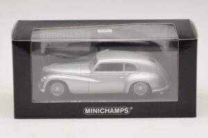 Alfa Romeo 6C 2500 Freccia d'Oro Сребърен Minichamps 1:43 400120480 Метал — снимка 5 от 5