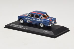 Alfa Romeo Giulia Europa-Testfahrt Sizilien-Hammerfest Minichamps 1:43 400120905 Метал — снимка 3 от 5