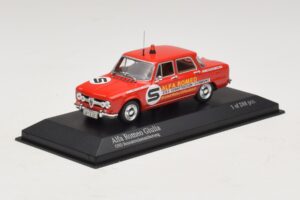 Alfa Romeo Giulia ONS Rennstreckensicherung 1973 Minichamps 1:43 400120994 Метал — снимка 2 от 5