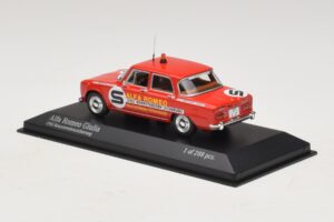 Alfa Romeo Giulia ONS Rennstreckensicherung 1973 Minichamps 1:43 400120994 Метал — снимка 3 от 5
