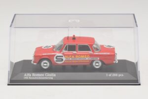 Alfa Romeo Giulia ONS Rennstreckensicherung 1973 Minichamps 1:43 400120994 Метал — снимка 4 от 5