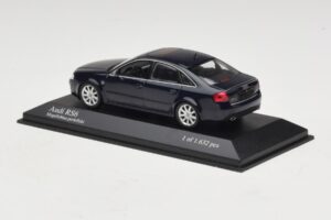 Audi RS6 C5 Син Металик Minichamps 1:43 400011702 Метал — снимка 3 от 5