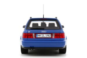 Audi S6 Plus C4 Avant Nogaro Blue Pearl Otto 1:18 OT1234 Смола — снимка 5 от 5