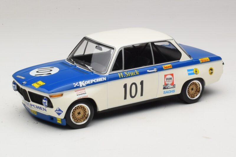 BMW 2002 #101 Koepchen H-J. Stuck Internationales ADAC 500km Eifelpokalrennen 1971 Minichamps 1:18 155702701 Метал