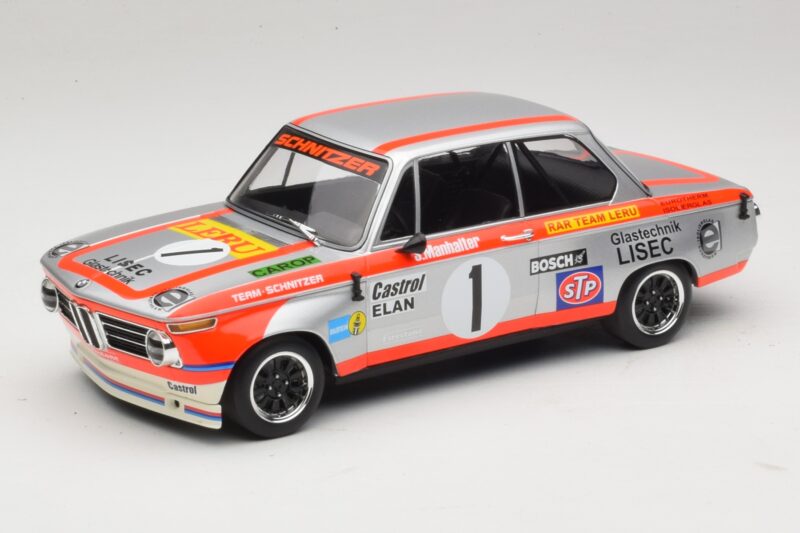 BMW 2002 Ti #1 Team Leru S. Manhalter 1000km Osterreichring Winner 1974 Minichamps 1:18 155742601 Метал