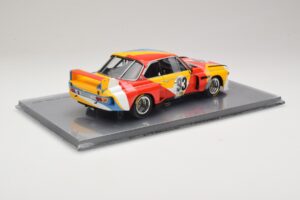 BMW 3.0 CSL Art Car Alexander Calder #51 H. Poulain / S. Posey / J. Guichet 24 Hours of Le Mans 1975 Minichamps 1:18 80430150 — снимка 2 от 7