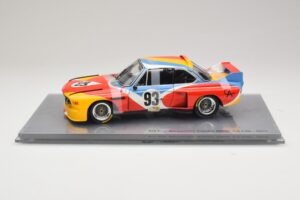 BMW 3.0 CSL Art Car Alexander Calder #51 H. Poulain / S. Posey / J. Guichet 24 Hours of Le Mans 1975 Minichamps 1:18 80430150 — снимка 3 от 7