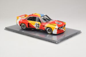 BMW 3.0 CSL Art Car Alexander Calder #51 H. Poulain / S. Posey / J. Guichet 24 Hours of Le Mans 1975 Minichamps 1:18 80430150 — снимка 4 от 7