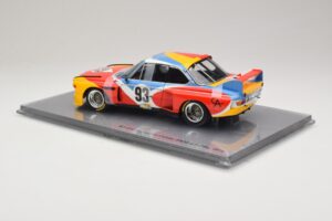 BMW 3.0 CSL Art Car Alexander Calder #51 H. Poulain / S. Posey / J. Guichet 24 Hours of Le Mans 1975 Minichamps 1:18 80430150 — снимка 5 от 7