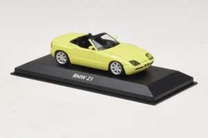 BMW Z1 E30 Жълт Maxichamps 1:43 940020100 Метал — снимка 3 от 5