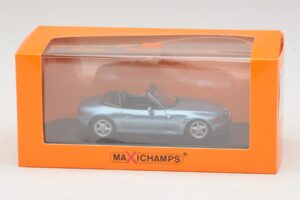 BMW Z3 Син Maxichamps 1:43 940024331 Метал — снимка 5 от 5