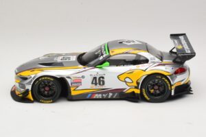BMW Z4 GT3 #46 M. Palttala / L. Luhr 24 Hours of Spa Winner 2015 Minichamps 1:18 151152346 Метал — снимка 3 от 6